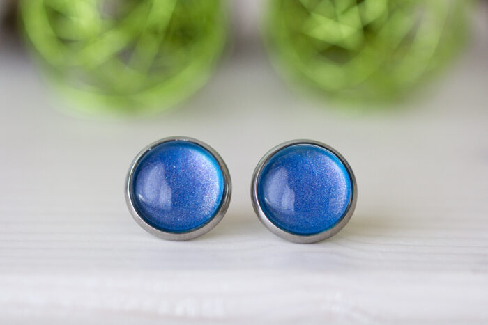 Ohrstecker_Cabochon_blau