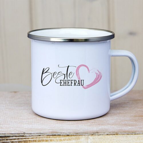 Emaille_Tasse_Beste_Ehefrau