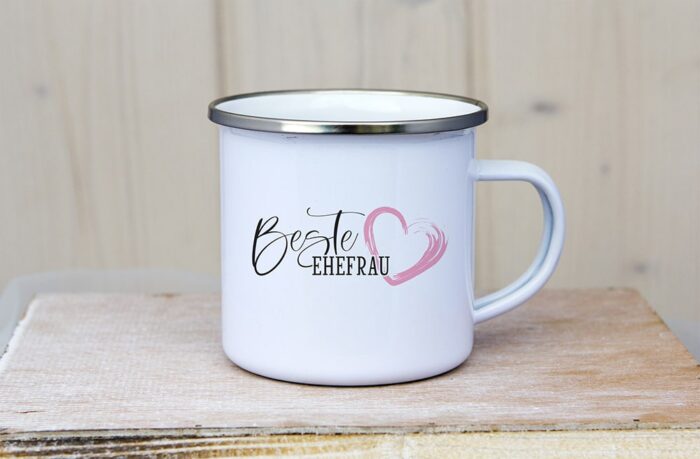 Emaille_Tasse_Beste_Ehefrau