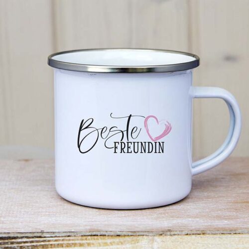 Emaille_Tasse_Beste_Freundin