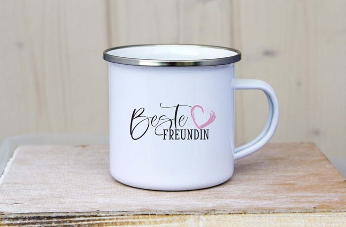 Emaille_Tasse_Beste_Freundin