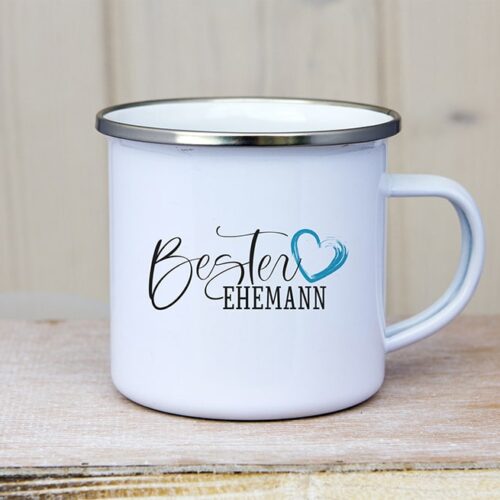 Emaille_Tasse_Bester_Ehemann