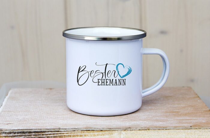 Emaille_Tasse_Bester_Ehemann