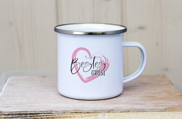 Emaille_Tasse_Bestes_Grosi