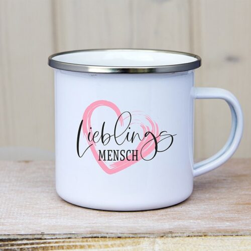 Emaille_Tasse_Lieblingsmensch