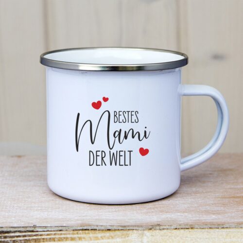 Emaille_Tasse_bestes_Mami