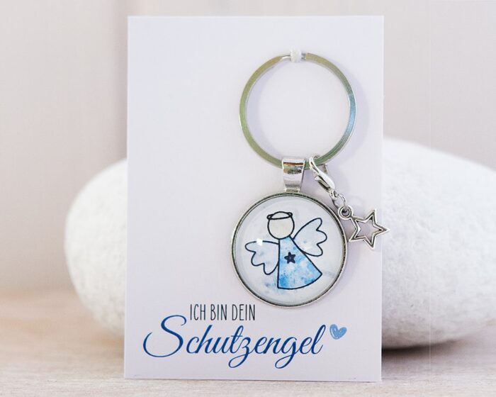 Schlüsselanhänger_Schutzengel_blau