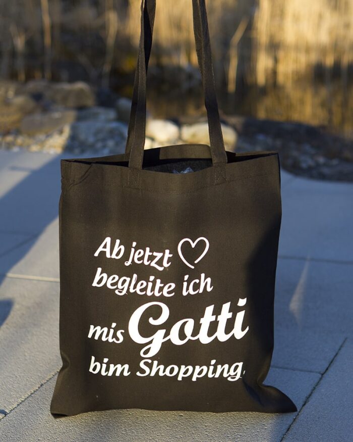 Tasche Shopping mit dem Gotti