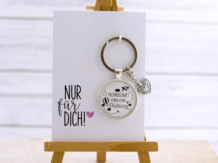 Schlüsselanhänger Freundschaft kennt keine Distanz