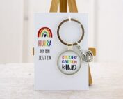 Schlüsselanhänger Kindergatenkind