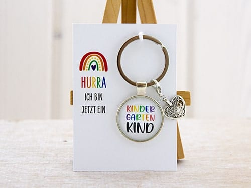 Schlüsselanhänger Kindergatenkind