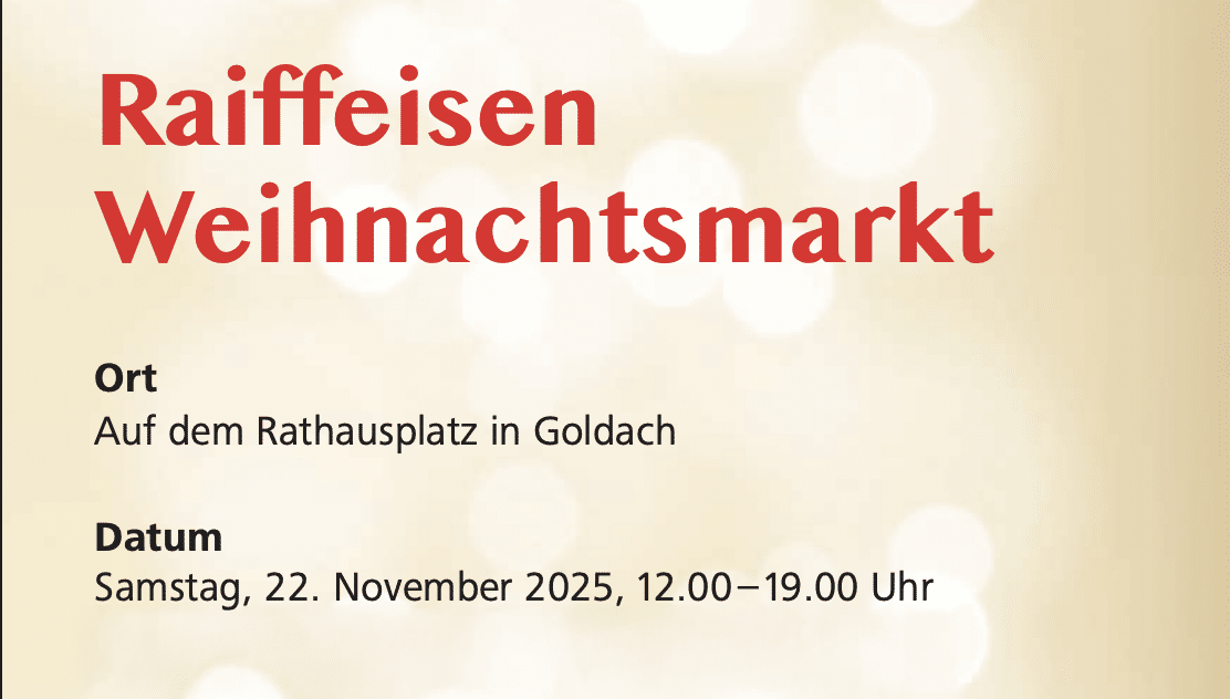 Weihnachtsmarkt Goldach